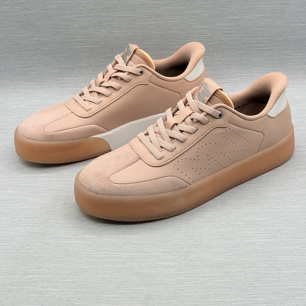 Skechers Mark Nason Slip Ins Women's 9.5 Blush Leather Sneakers Retro 177890